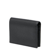 グッチ GGマーモント 二つ折り財布 456126 ブラック レザー レディース GUCCI 【中古】